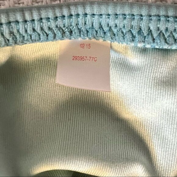 Victoria's Secret Seafoam Blue Green Knockout Solid Bikini Bottoms Sz Large. - Picture 7 of 7